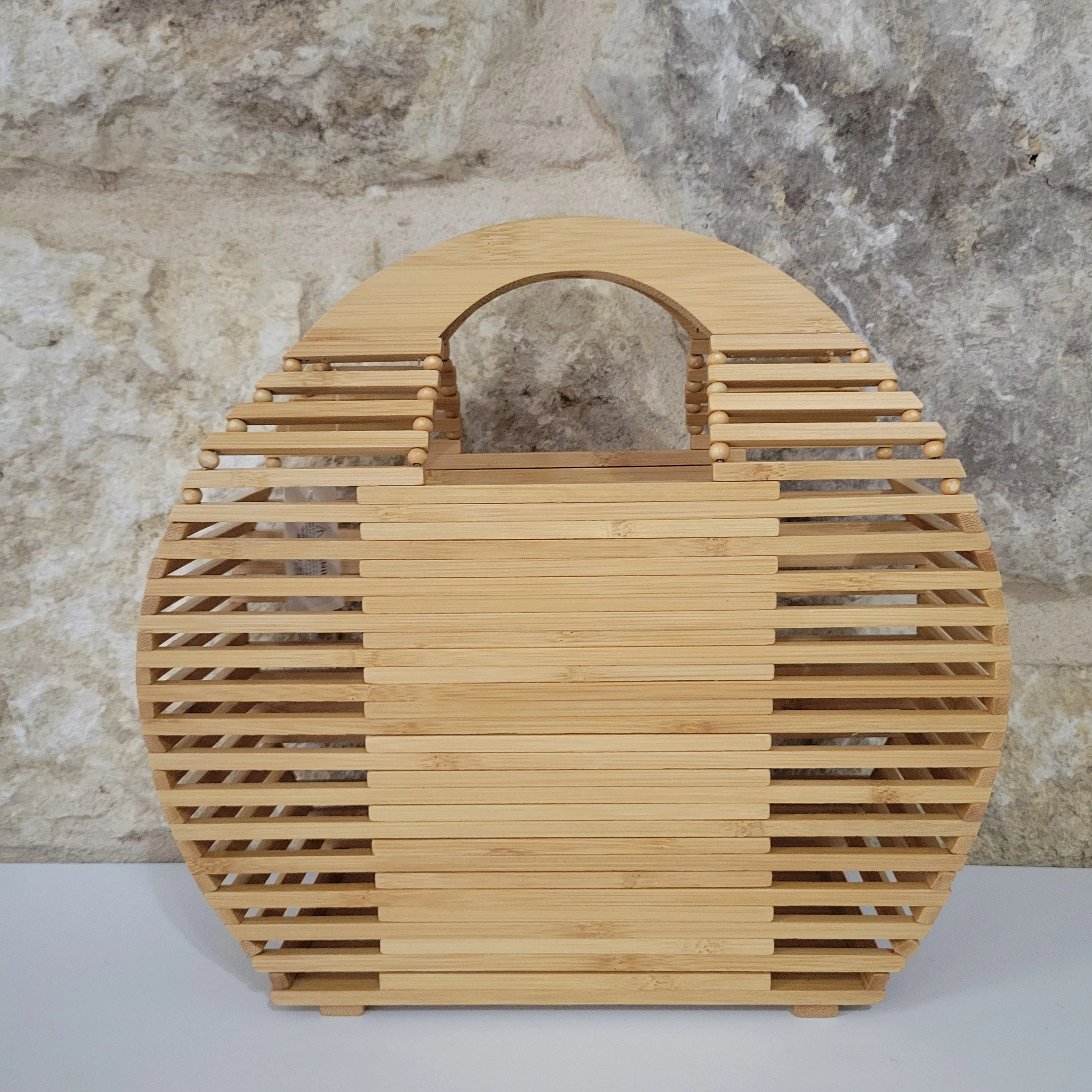 Bamboo Birdcage Handbag